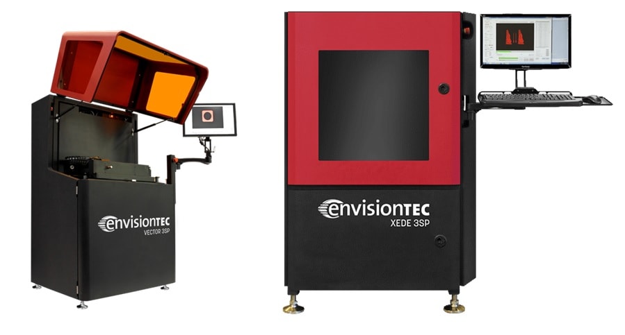 EnvisionTEC's Vector UHD 3SP and Xede 3SP 3D Printer 