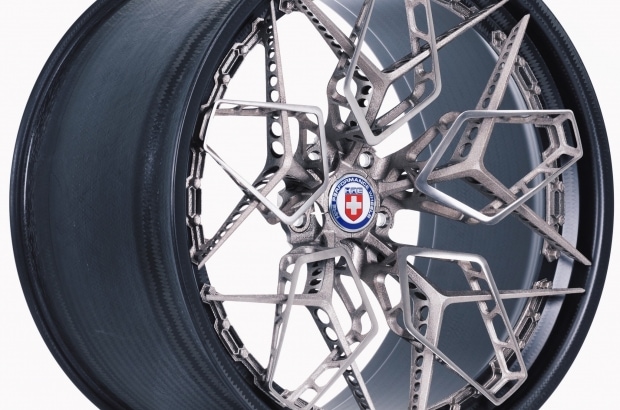 3D printed titanium wheel