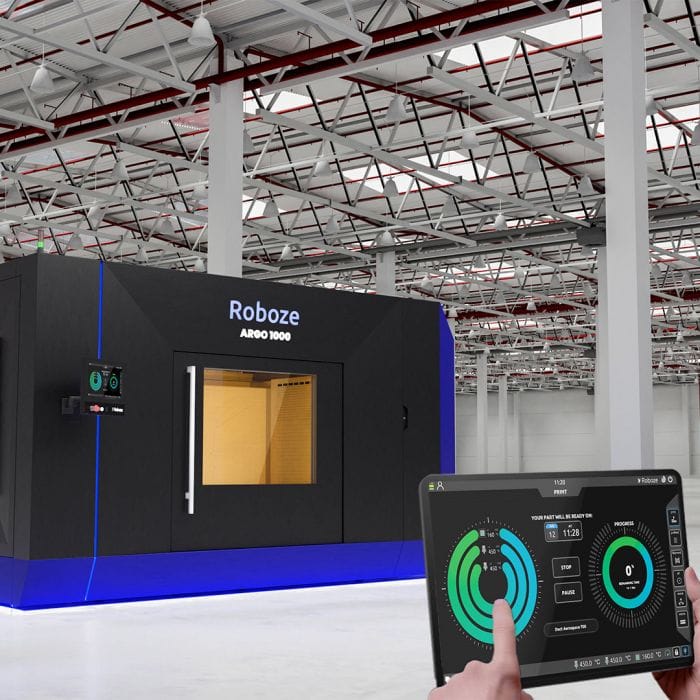 Roboze Unveils ARGO 1000 3D 1 Meter Build Volume -