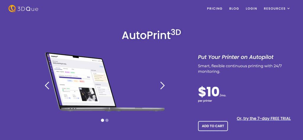 AutoPrint3D is a plug & play 3D printer automation system
