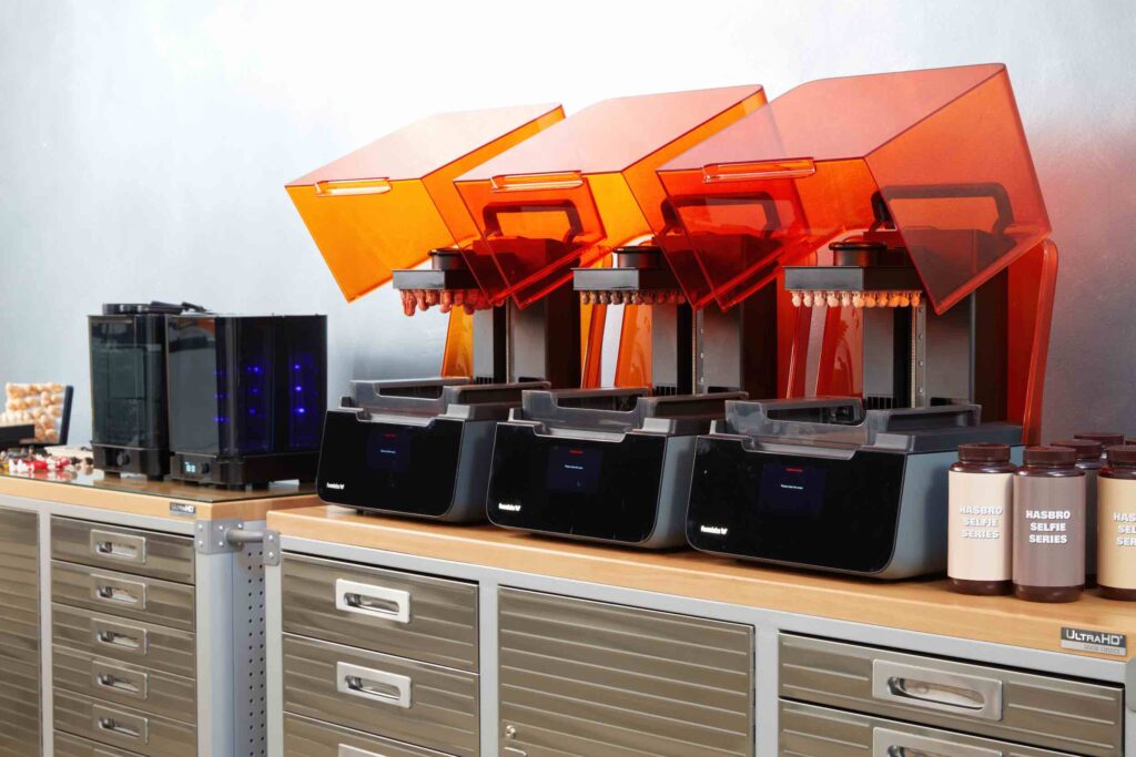 Hasbro x Formlabs 3D printing process