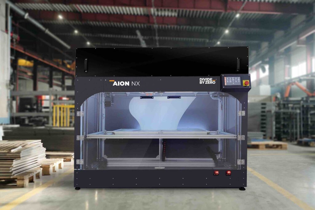 Divide by Zero's All New Large Format AION NX 3D Printer