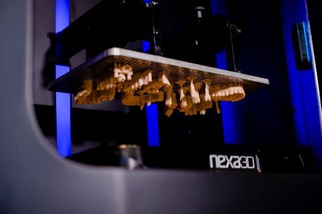 Nexa3D 3D printed dental models