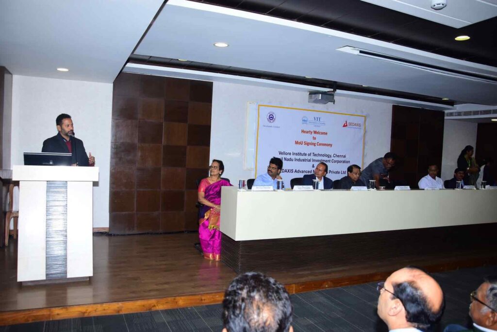 Opening Remarks by Mr. Vishwanath Godavarty, Business Head, Sedaxis Advanced Materials