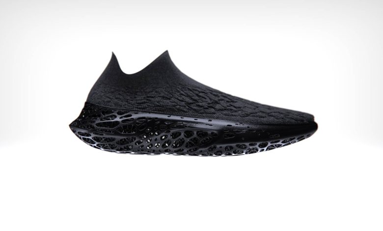 3D printed shoe showcases the revolutionary manufacturing concept