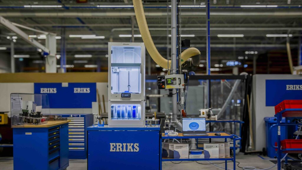 ERIKS has adopted the entire UltiMaker 3D printing ecosystem