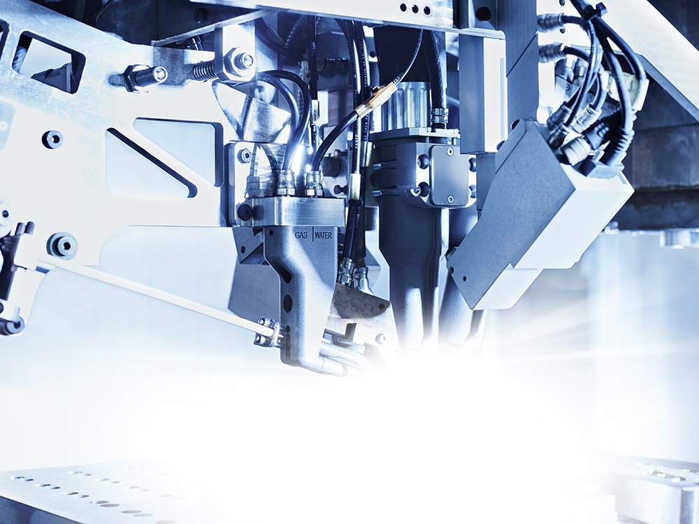 Norsk Titanium inside view of a Rapid Plasma Deposition™ MERKE IV™ machine