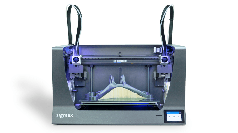 BCN3D Sigmax R19 Printer with IDEX system