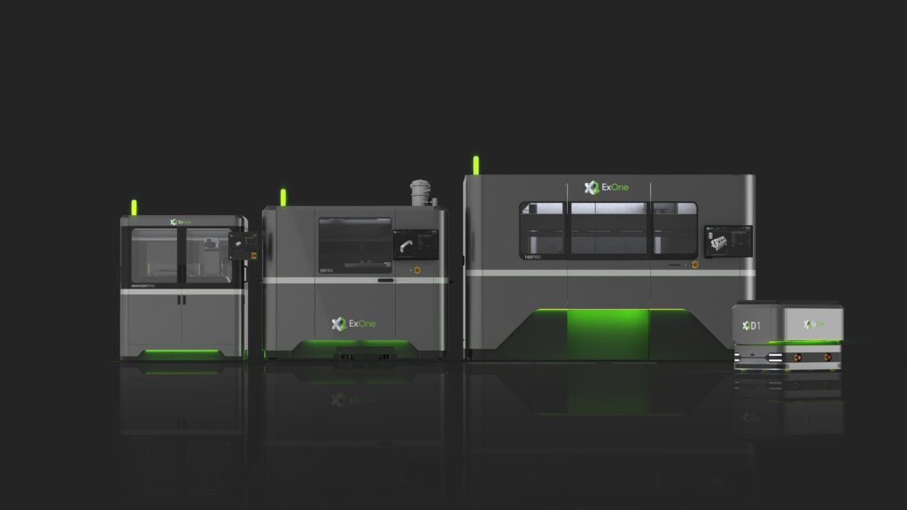 metal binder jetting system