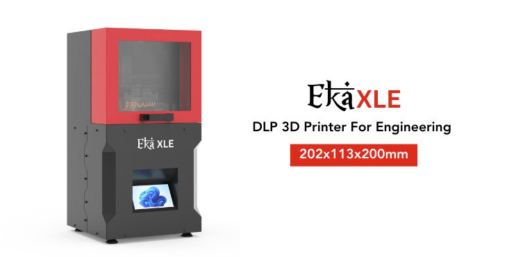 EKA XLE, a resin 3D printer for engineering applications