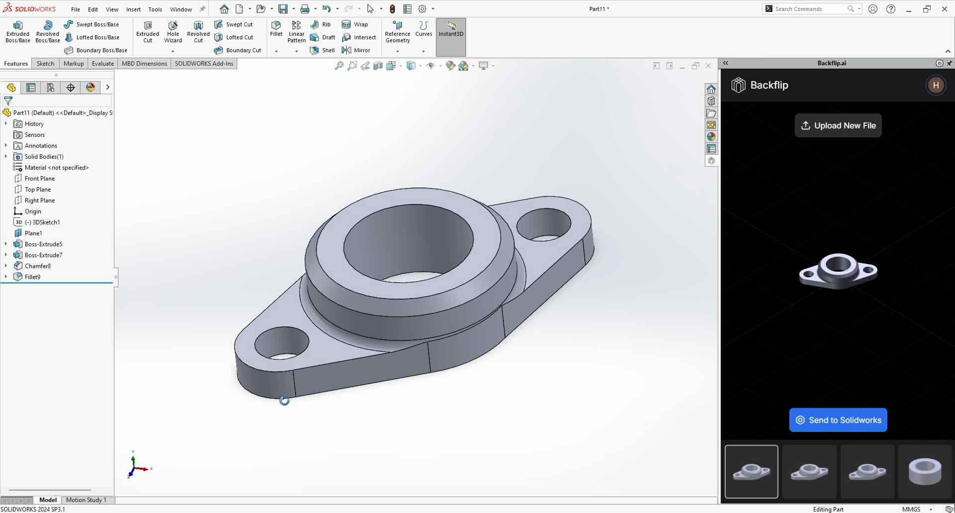 AI Foundation Model can convert 3D Scan to STL in half the time it takes for the traditional process