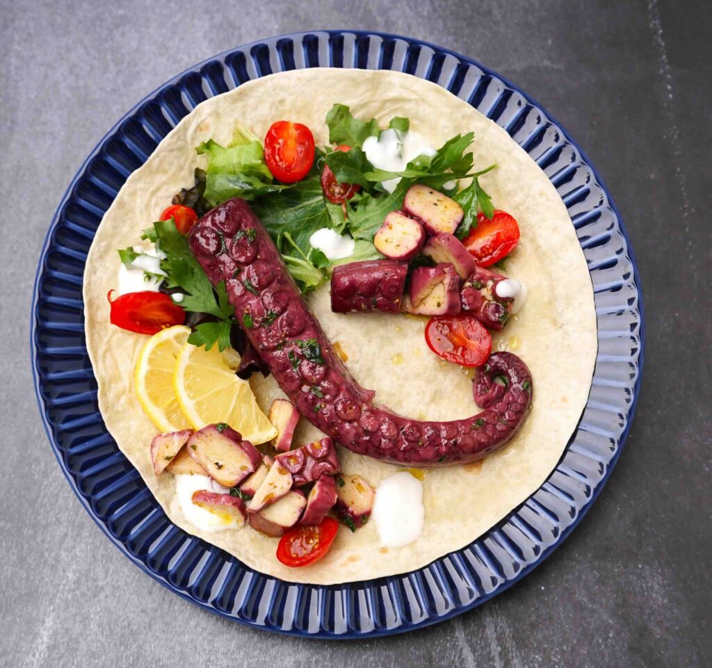 A plant-based alternative to octopus