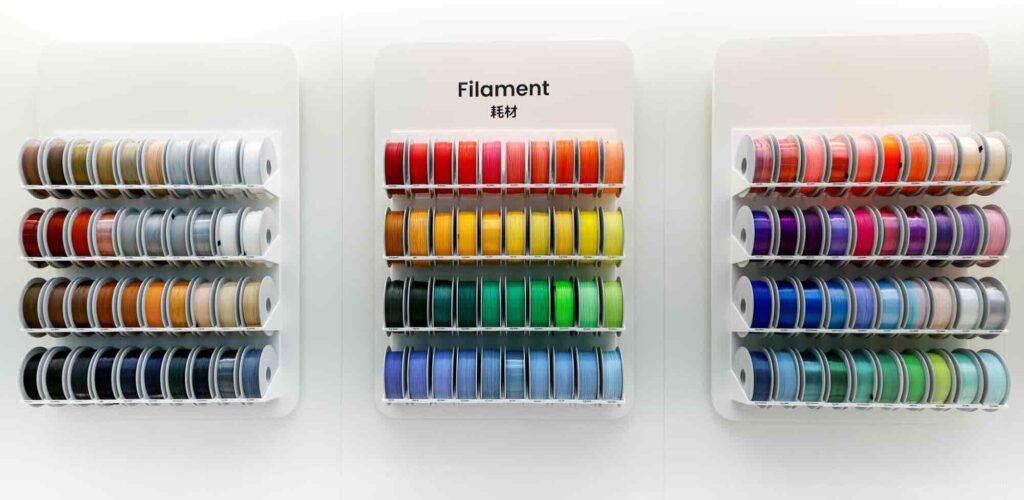 Filament wall in the store