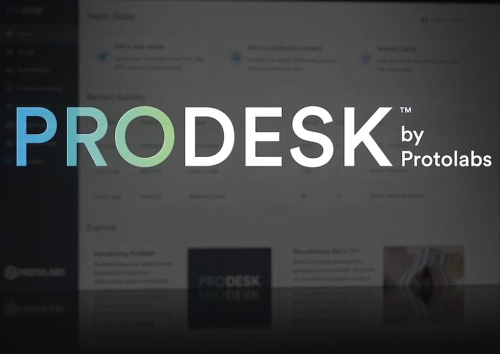 The ProDesk platform by Protolabs consolidates quoting, design validation, and production routing into a unified AI-driven workspace, with the Protolabs India GCC serving as its core development hub