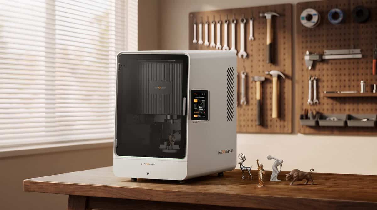 Infimaker K1 - The new 5-axis Desktop CNC platform
