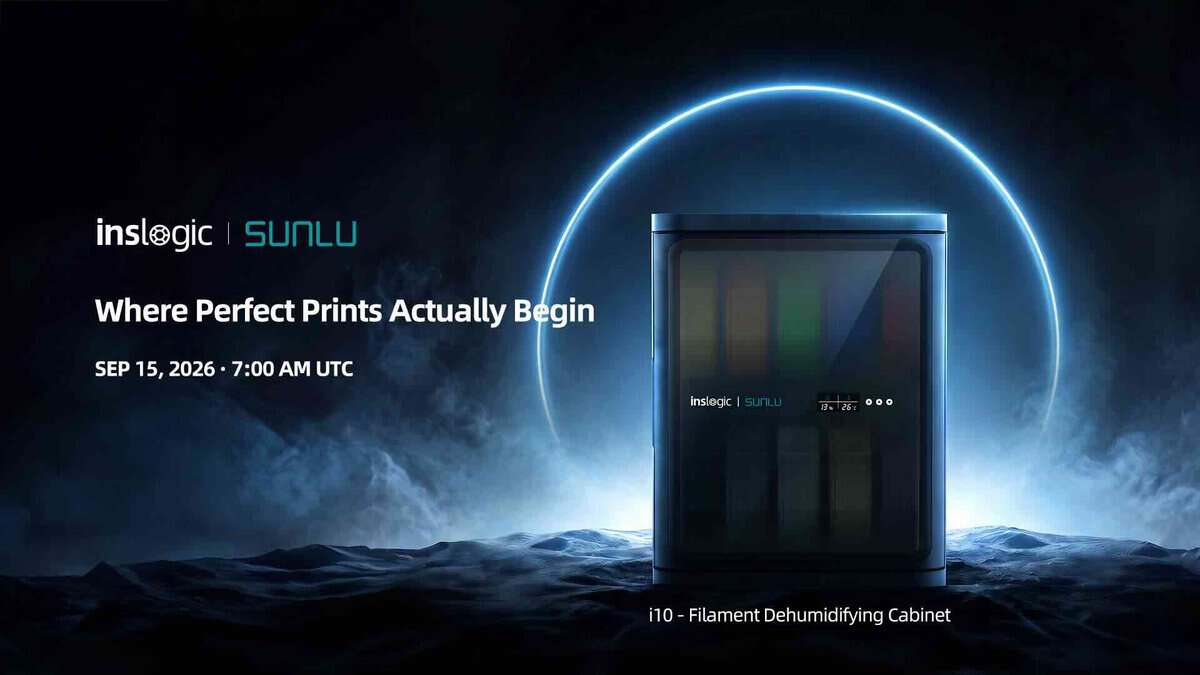 i10 Filament Dehumidifying Cabinet from SUNLU AND INSLOGIC